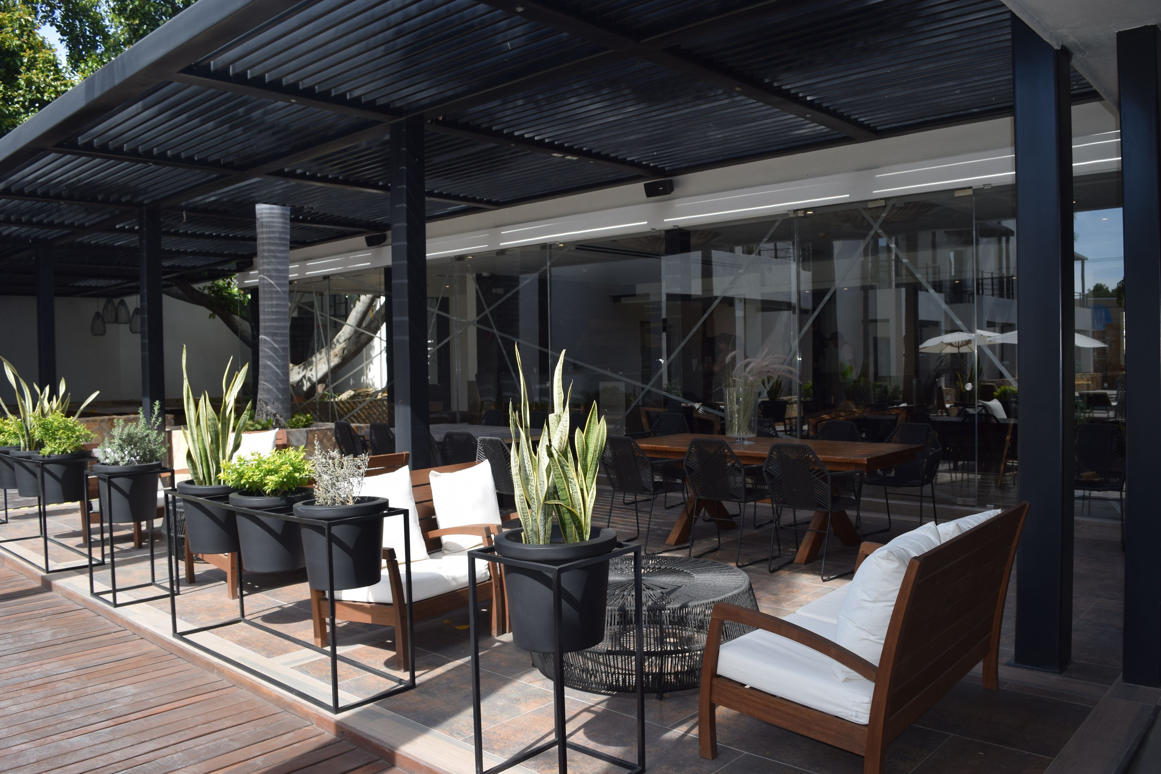 Breakfast, lunch, dinner served; local cuisine 