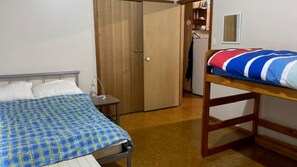 3 camere, ferro/asse da stiro