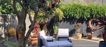 Pretty town center house