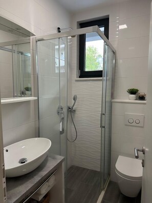 Dusche, Handtücher