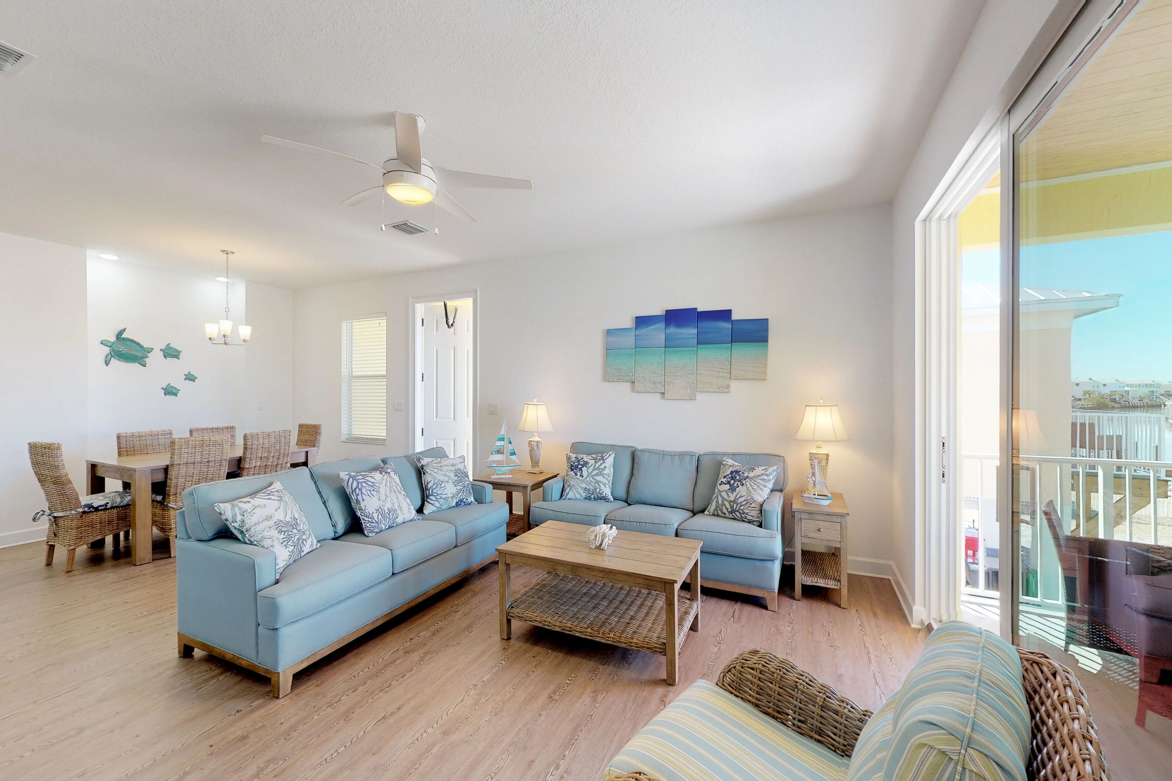 Canal-front home with private pool, dock, grill, & balcony - dog-friendly