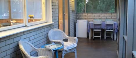 Outdoor dining