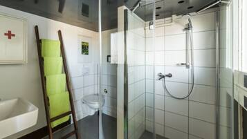 Towels, soap, toilet paper