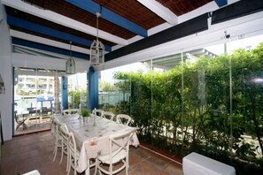 Dining - FANTASTIC HOUSE IN FIRST LINE OF MARINA SOTOGRANDE, ONE MINUTE FROM THE BEACH. (San Roque)