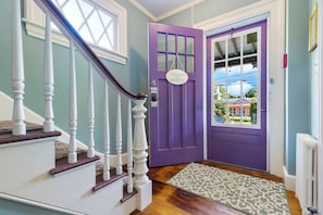 Entrada de la propiedad