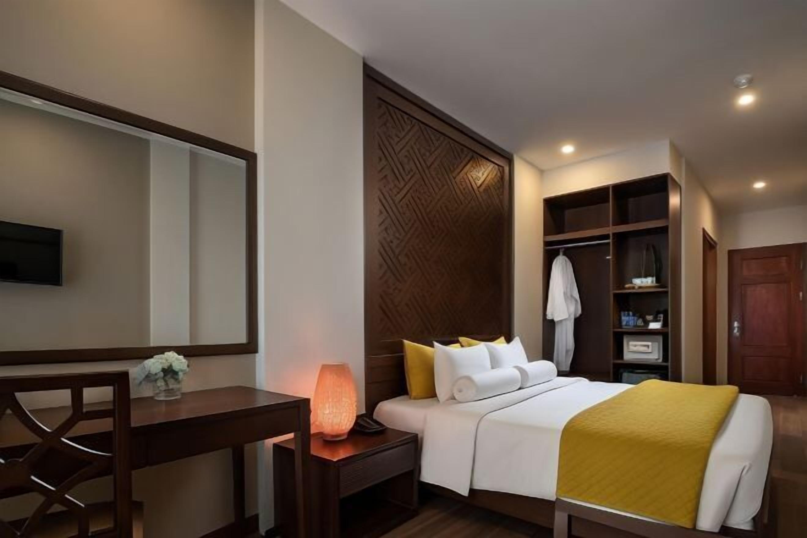 Minibar, safe på rommet, individuelt dekorert og individuelt innredet