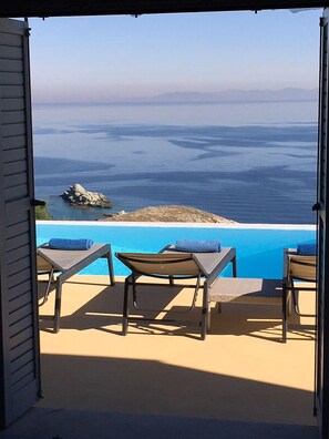 Exclusive Villa, Multiple Beds, Sea View | View from room - Villa Sandra Maria (Kea)