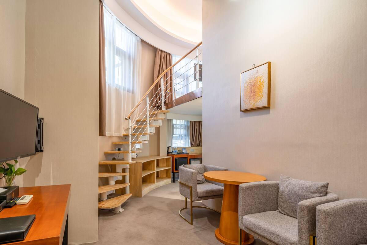 Familien-Maisonette | 1 Schlafzimmer, hochwertige Bettwaren, Pillowtop-Betten