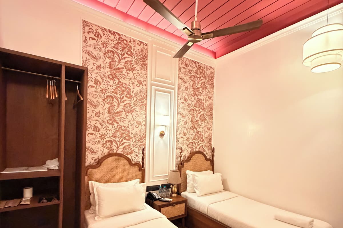 Superior-Zweibettzimmer | Italienische Bettbezüge von Frette, hochwertige Bettwaren