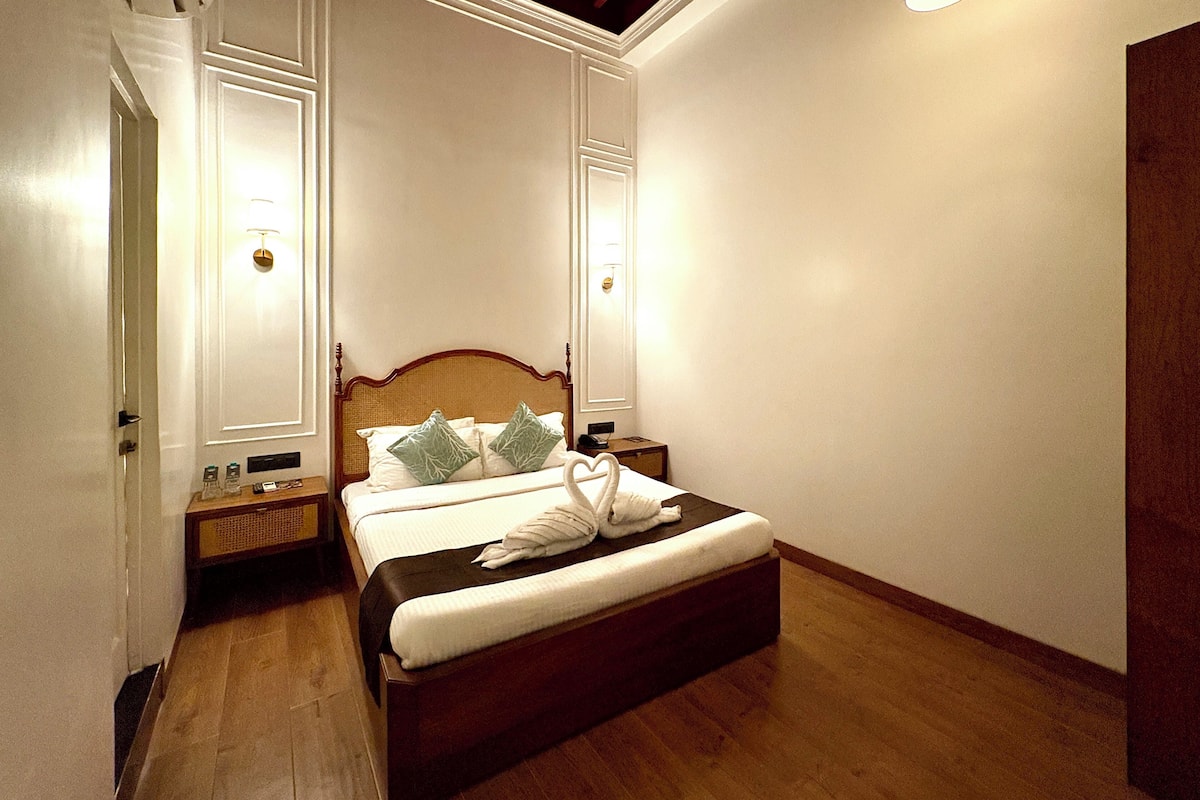 Superior-dobbeltværelse | 1 soveværelse, italienske lagner fra Frette, premium-sengetøj