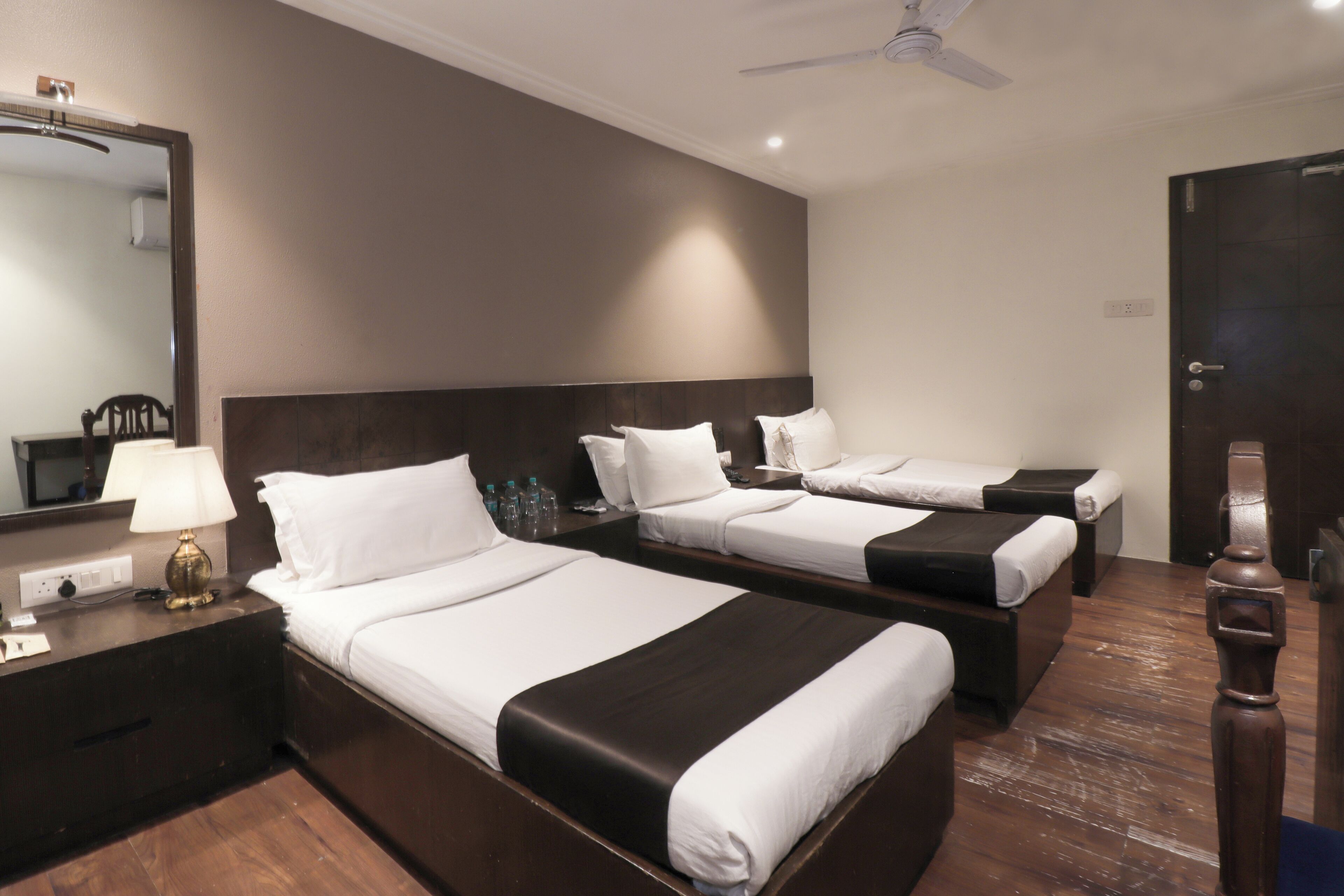 Tremannsrom – deluxe | Italienske Frette-laken, sengetøy av topp kvalitet og lydisolert