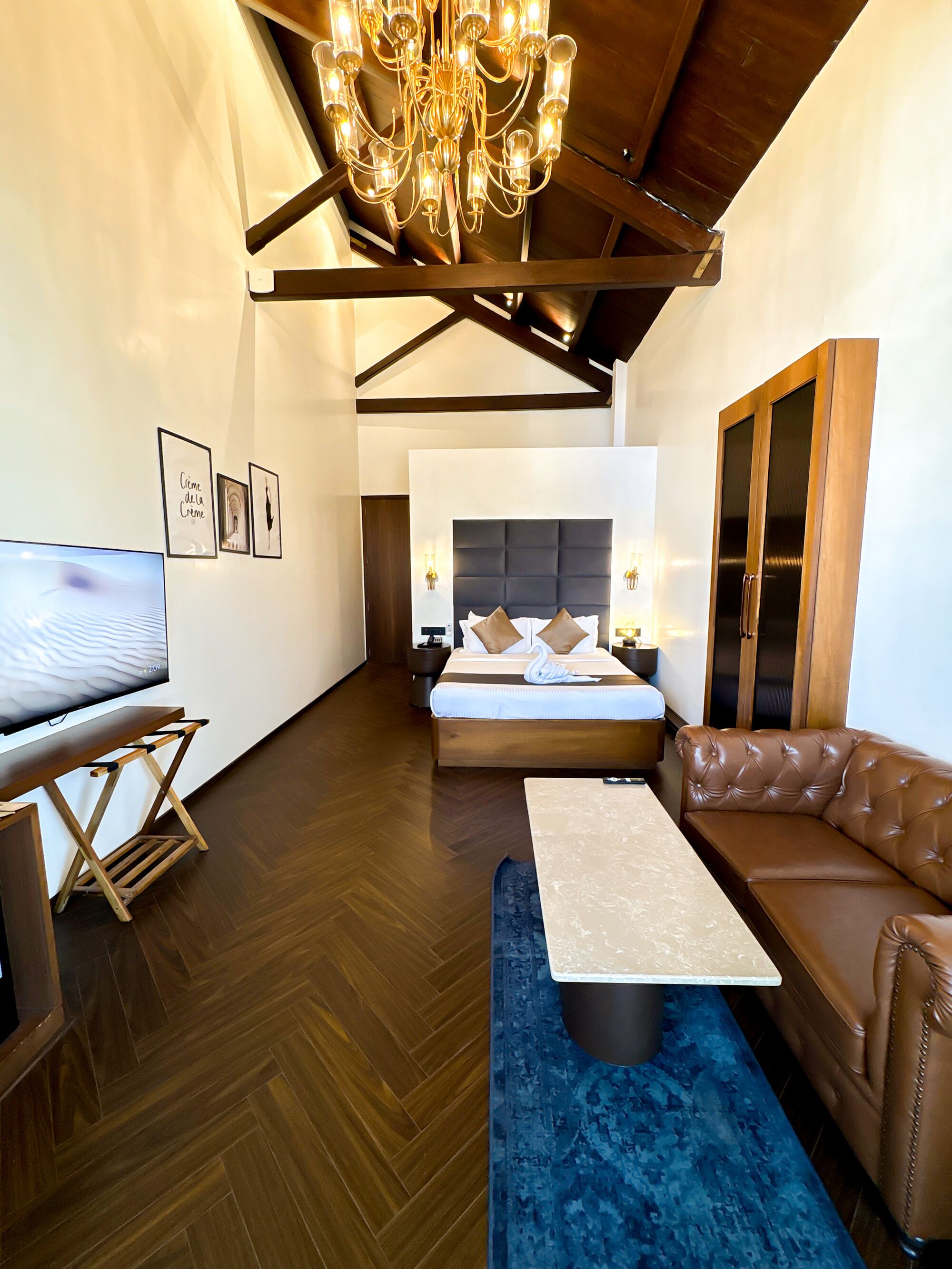 Presidential-Zimmer | Italienische Bettbezüge von Frette, hochwertige Bettwaren