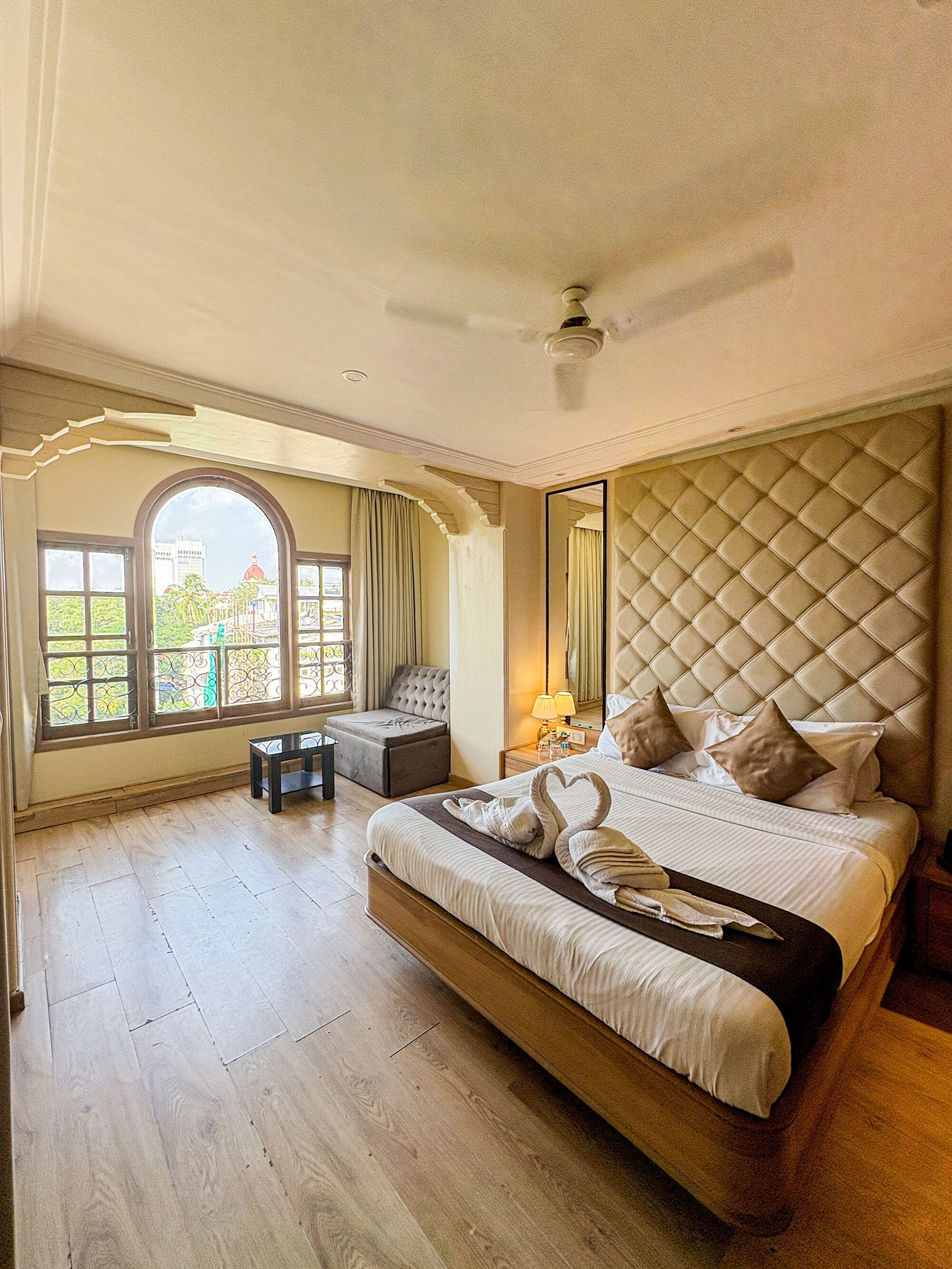 Habitación triple ejecutiva (with Window) | Sábanas italianas Frette, ropa de cama de alta calidad y insonorización 