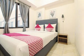 Quarto casal standard, 1 cama de casal | Wi-Fi de cortesia, roupa de cama