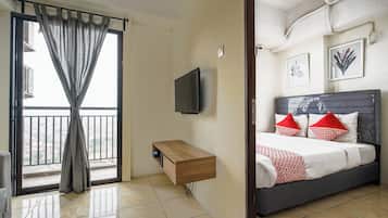 Kamar Double Standar, 1 Tempat Tidur Double | Wi-Fi gratis dan seprai linen