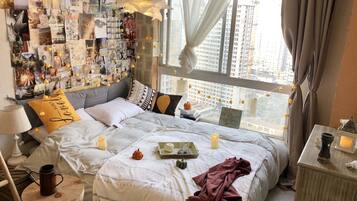 1 Schlafzimmer, Schreibtisch, Verdunkelungsvorhänge, kostenloses WLAN