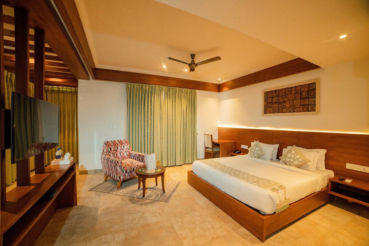 1 habitación, ropa de cama de alta calidad y minibar