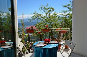 Classic Double Room, Balcony, Valley View | Terrace/patio