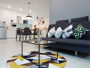 Living area - DeHomme at Georgetown Penang (George Town)