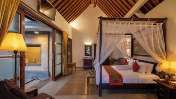 Kamar Eksklusif, 1 Tempat Tidur Double | Minibar, Wi-Fi gratis, dan seprai linen