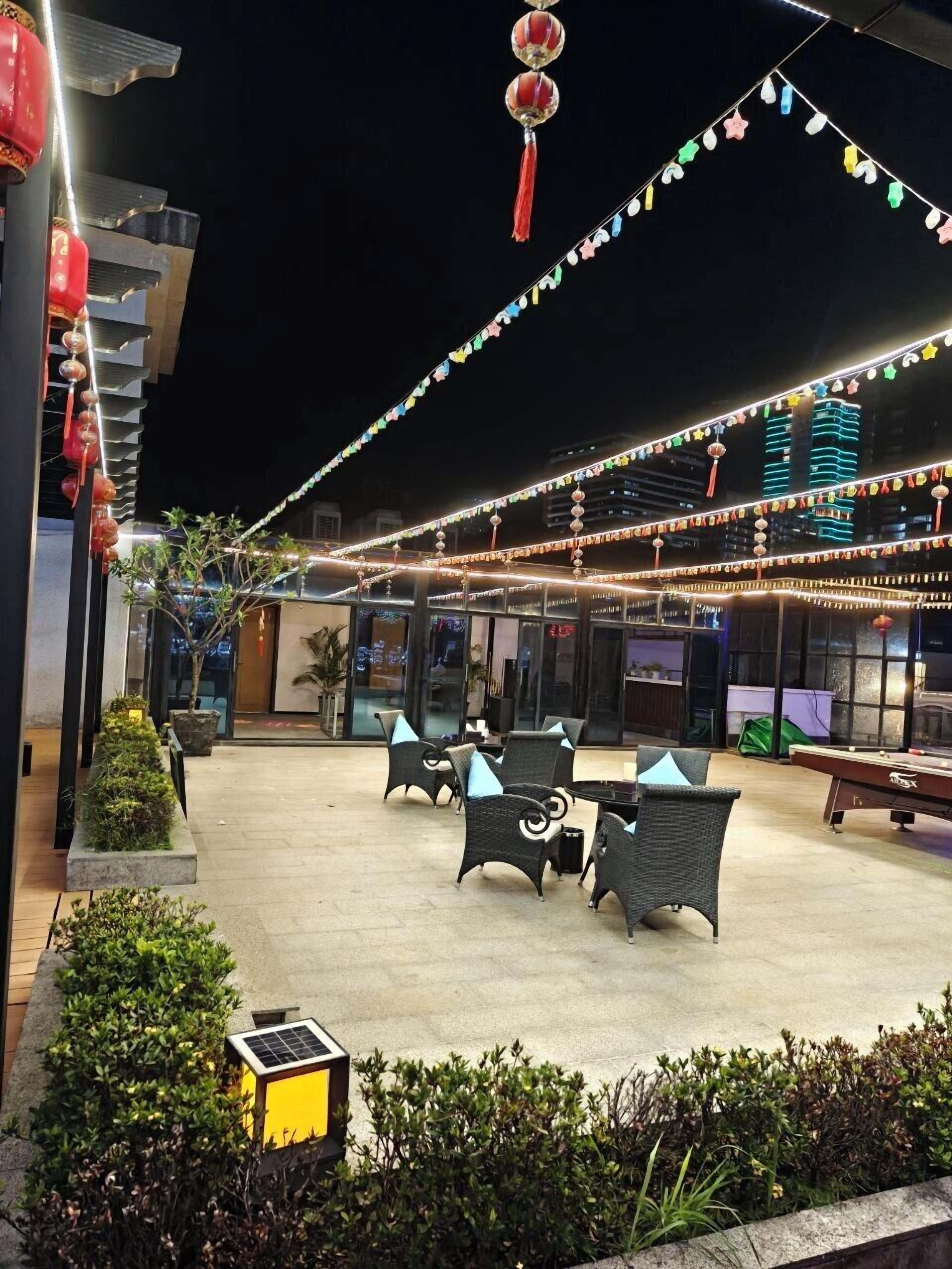 Rooftop bar