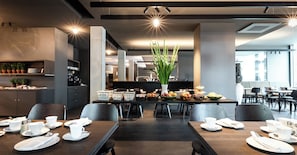 Daily buffet breakfast (EUR 25 per person)