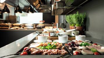 Daily buffet breakfast (EUR 25 per person)