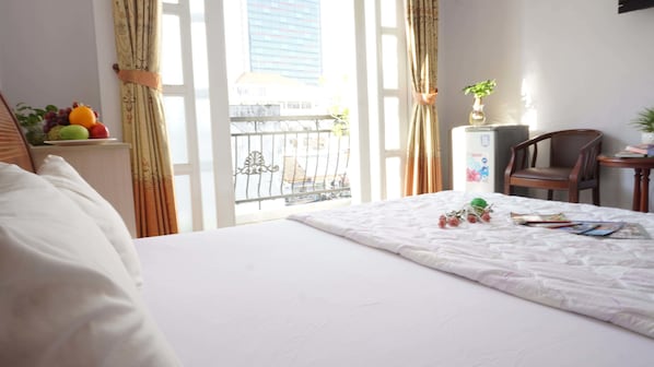 Chambre Deluxe double | Bureau, accès au Wi-Fi (inclus)