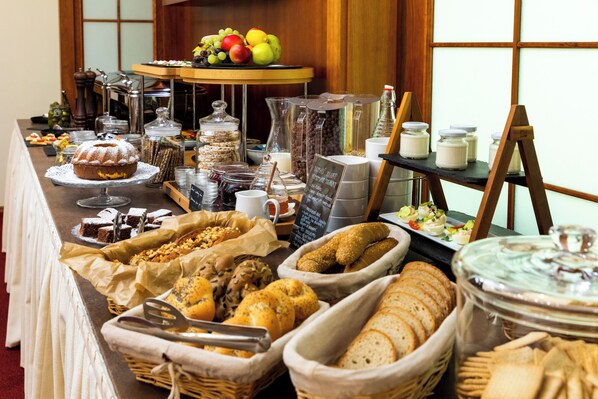 Petit déjeuner continental compris tous les jours