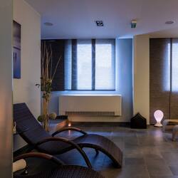 Sauna, hot tub, body treatments, hot stone massages