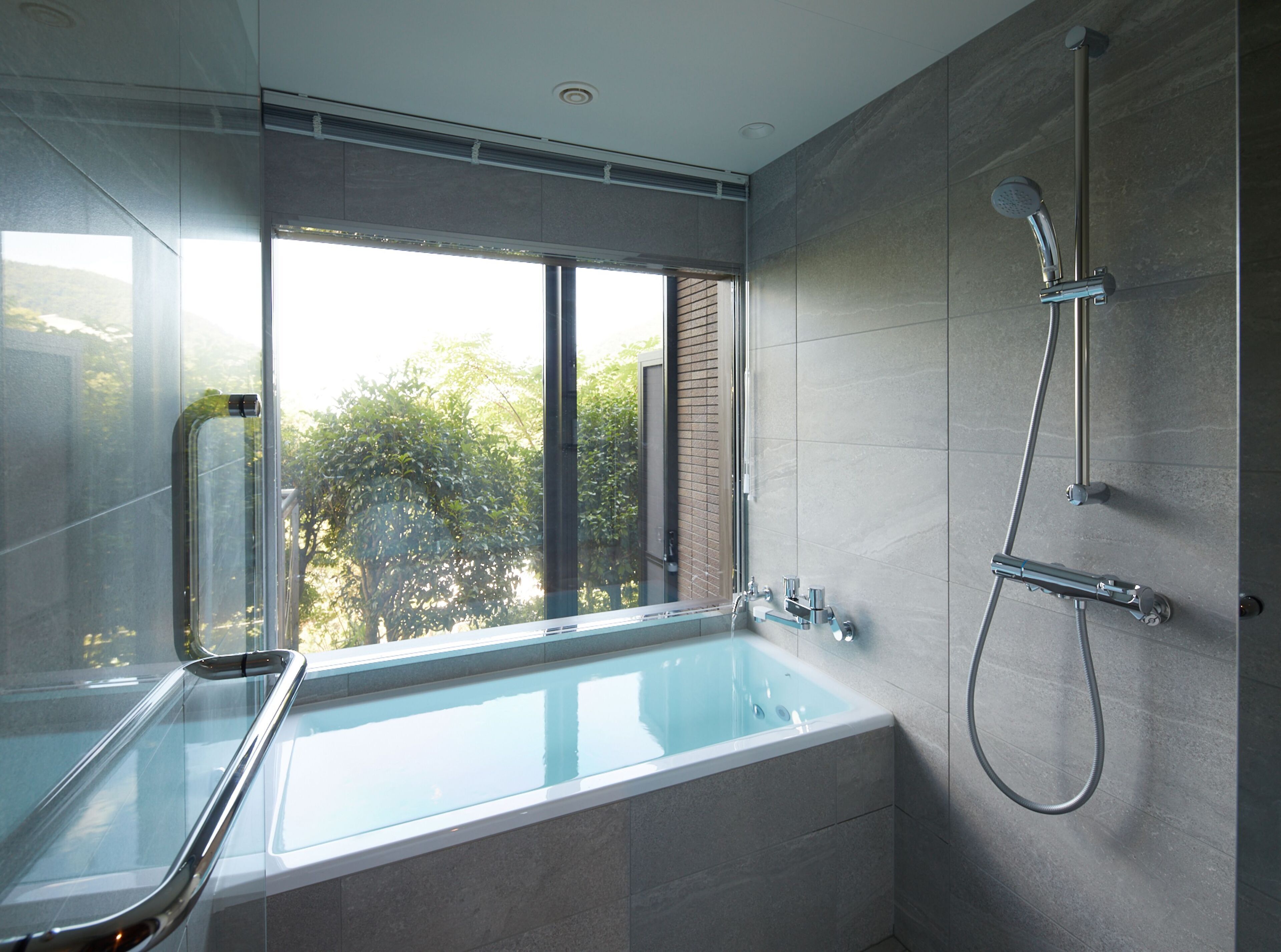 free toiletries, hair dryer, slippers, electronic bidet