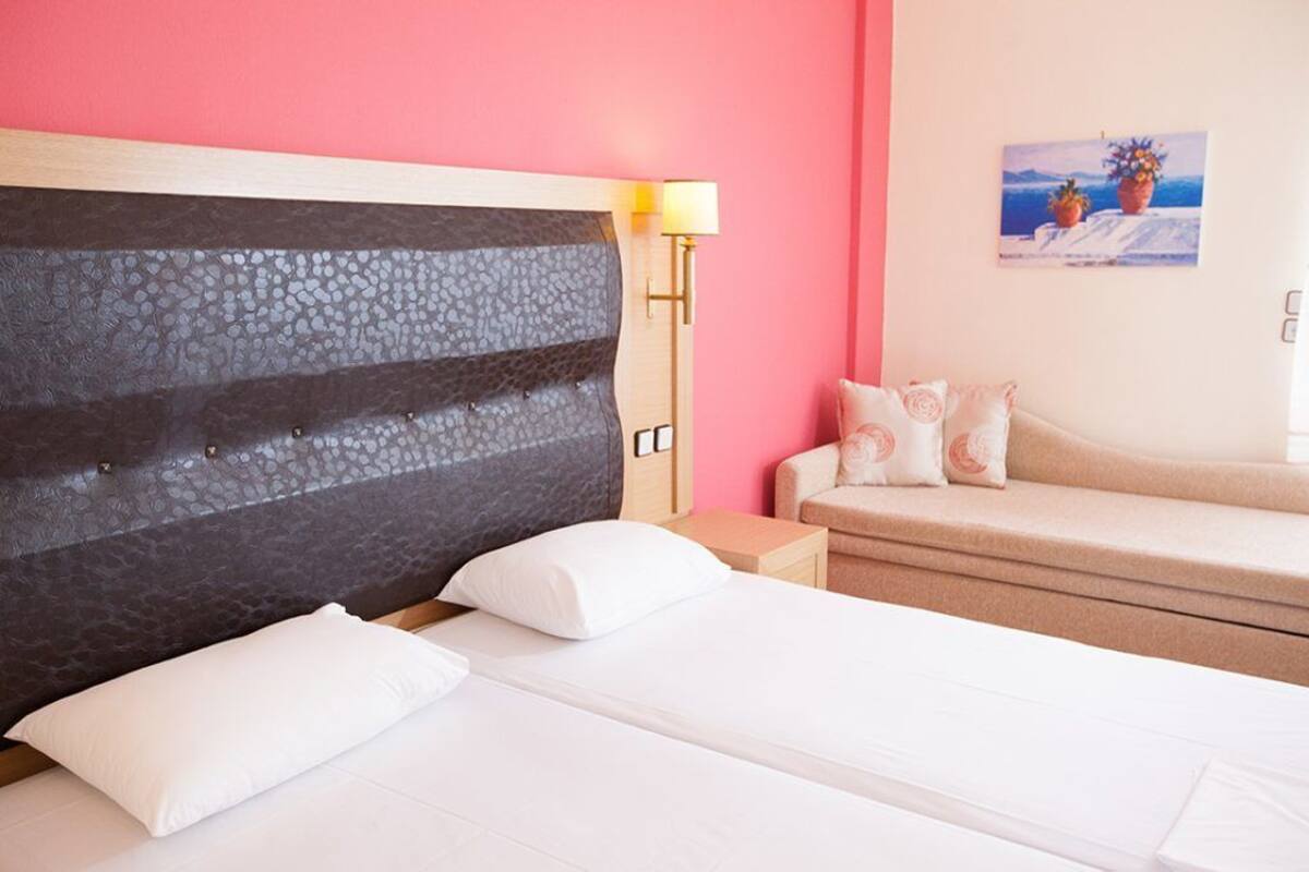 Family Room, Multiple Beds | Soundproofing, iron/ironing board (on request), cribs (free)