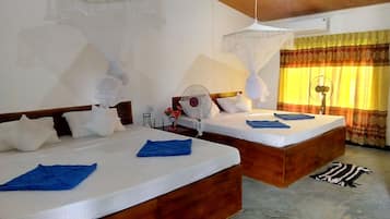 Premium bedding, in-room safe, desk, soundproofing