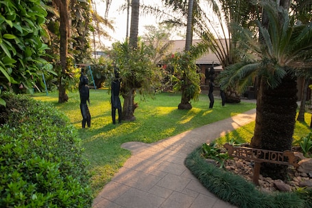 Vistas al jardín. Sherbourne Lodge