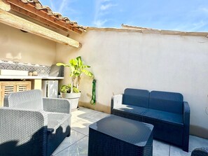 トラディショナル コテージ シティビュー (Terrasse Tropezienne ) | テラス / パティオ