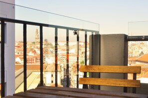 Studio, balkong, byutsikt | Byutsikt