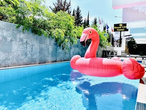 Seasonal outdoor pool