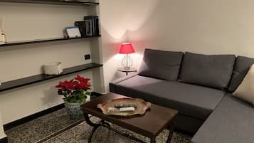 Condo, banheiro privativo (Pet Friendly) | Área de estar | TV de tela plana