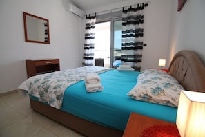 Comfort Penthouse, Multiple Beds, Sea View | Individually decorated, individually furnished, desk, soundproofing - Sea Front Apartments (Becici)