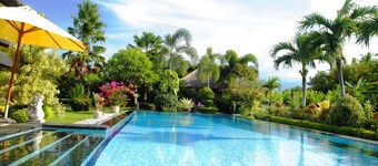 Villa @ Pamaron Singaraja. Sunset view.