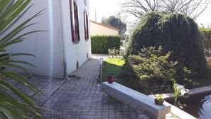 Entrada de la propiedad
