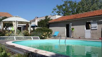 Seasonal outdoor pool