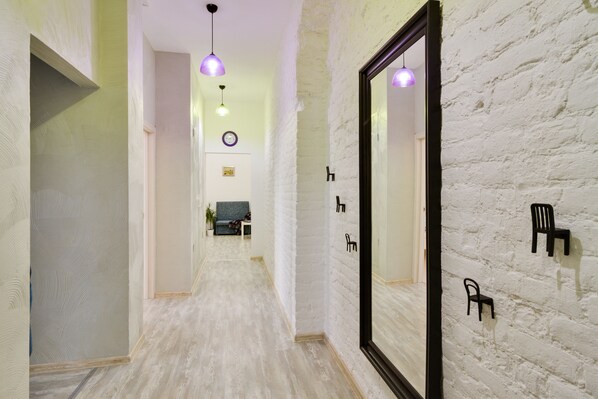 Family Apartment, Multiple Beds, City View | 2 bedrooms, premium bedding, individually decorated, blackout drapes