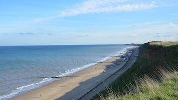 Aan het strand