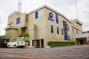 Façade de l’hébergement