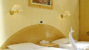 In-room safe, blackout drapes, bed sheets