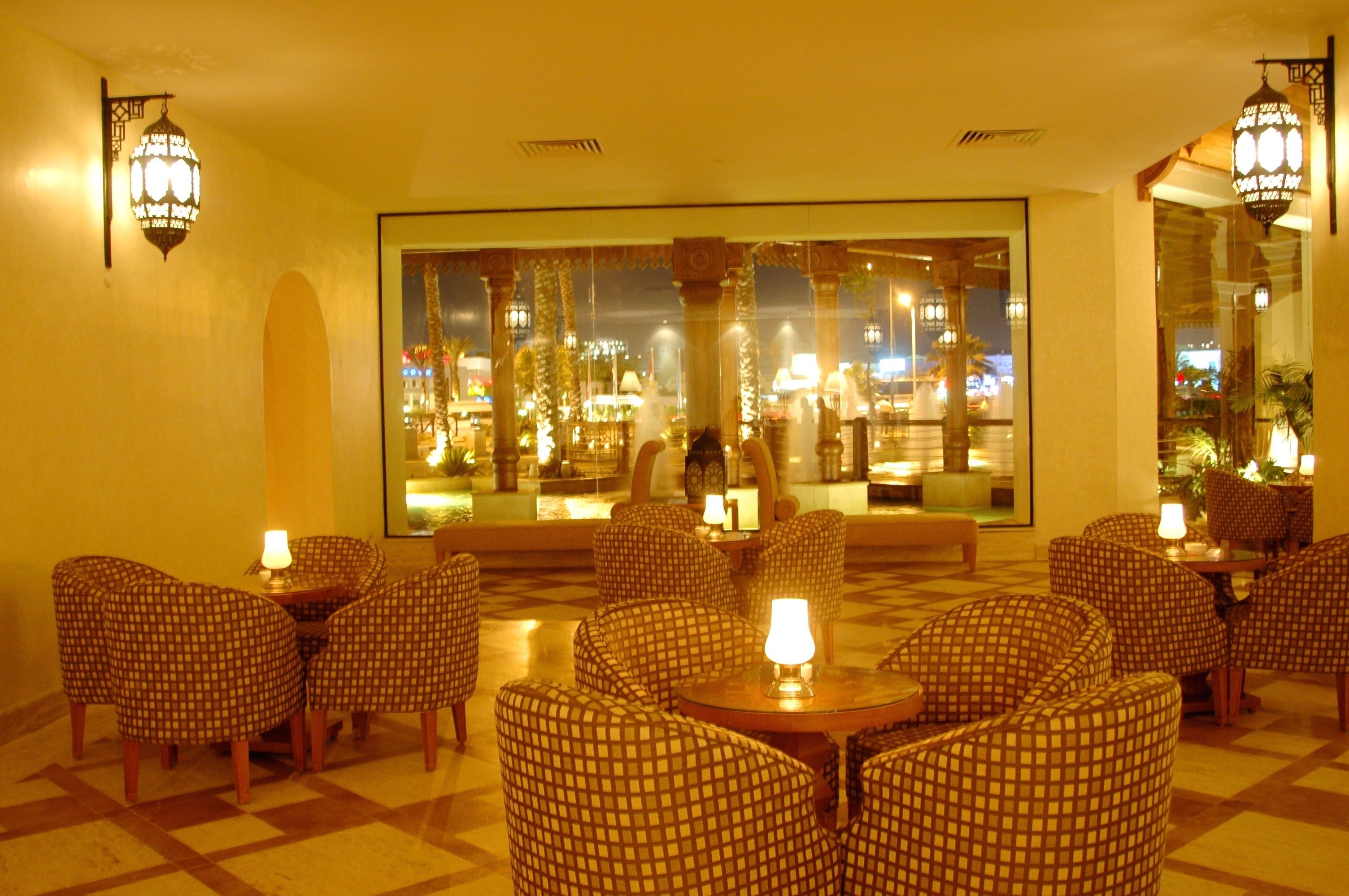 Sitteområde i lobbyen