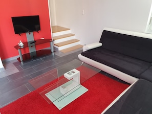 Deluxe Apartment, Multiple Beds, Courtyard View | Living area - Apartments Akacijev Izvir (Miklavž na Dravskem Polju)