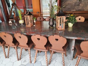 Breakfast area