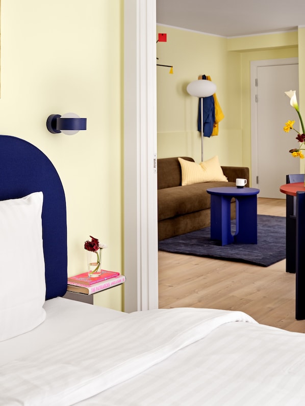 Apartament | 1 dormitori, roba de llit hipoal·lergògena i escriptori